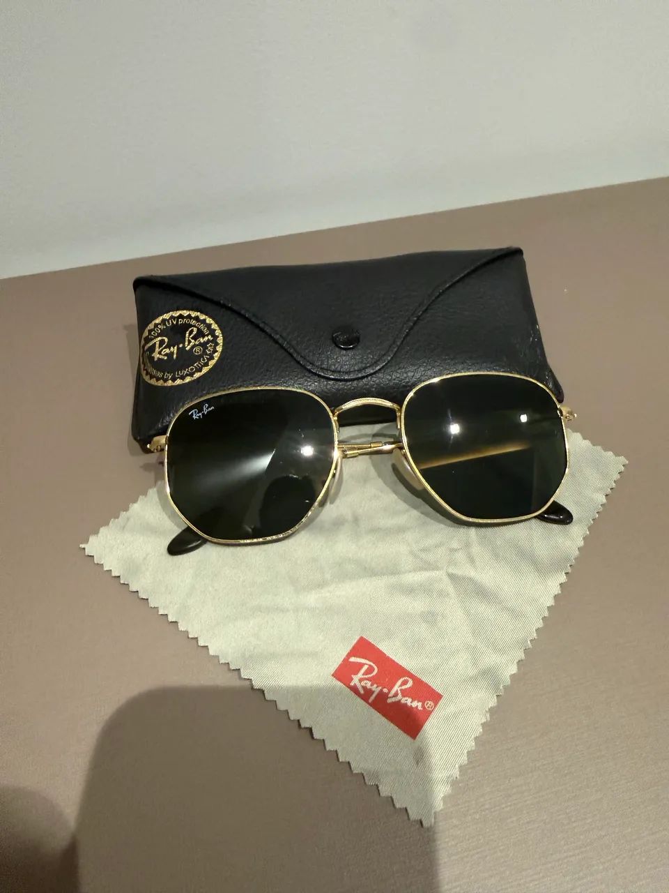 Óculos rayban Hexagonal 