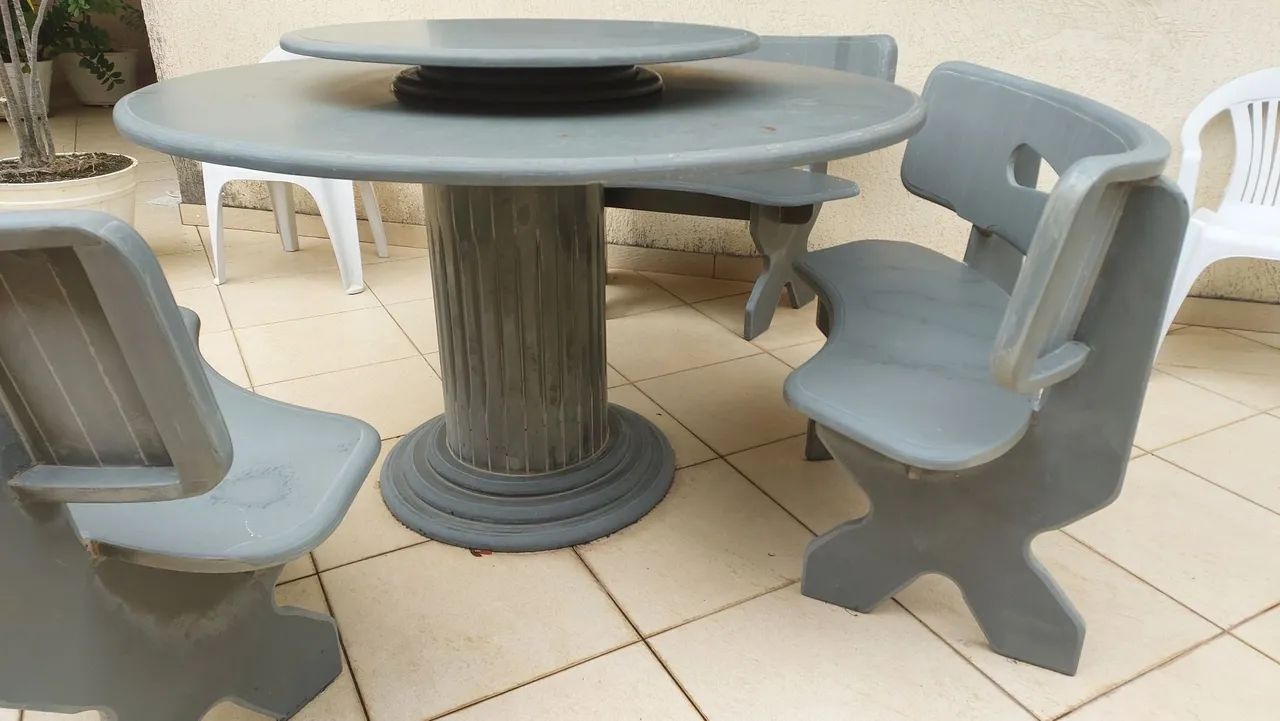 Mesa feita de Pedra - Foto 4