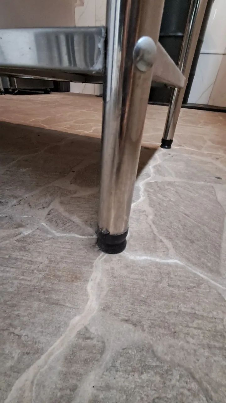 Mesa de Inox 2 Andares - 150 × 60 × 90 cm - Foto 3