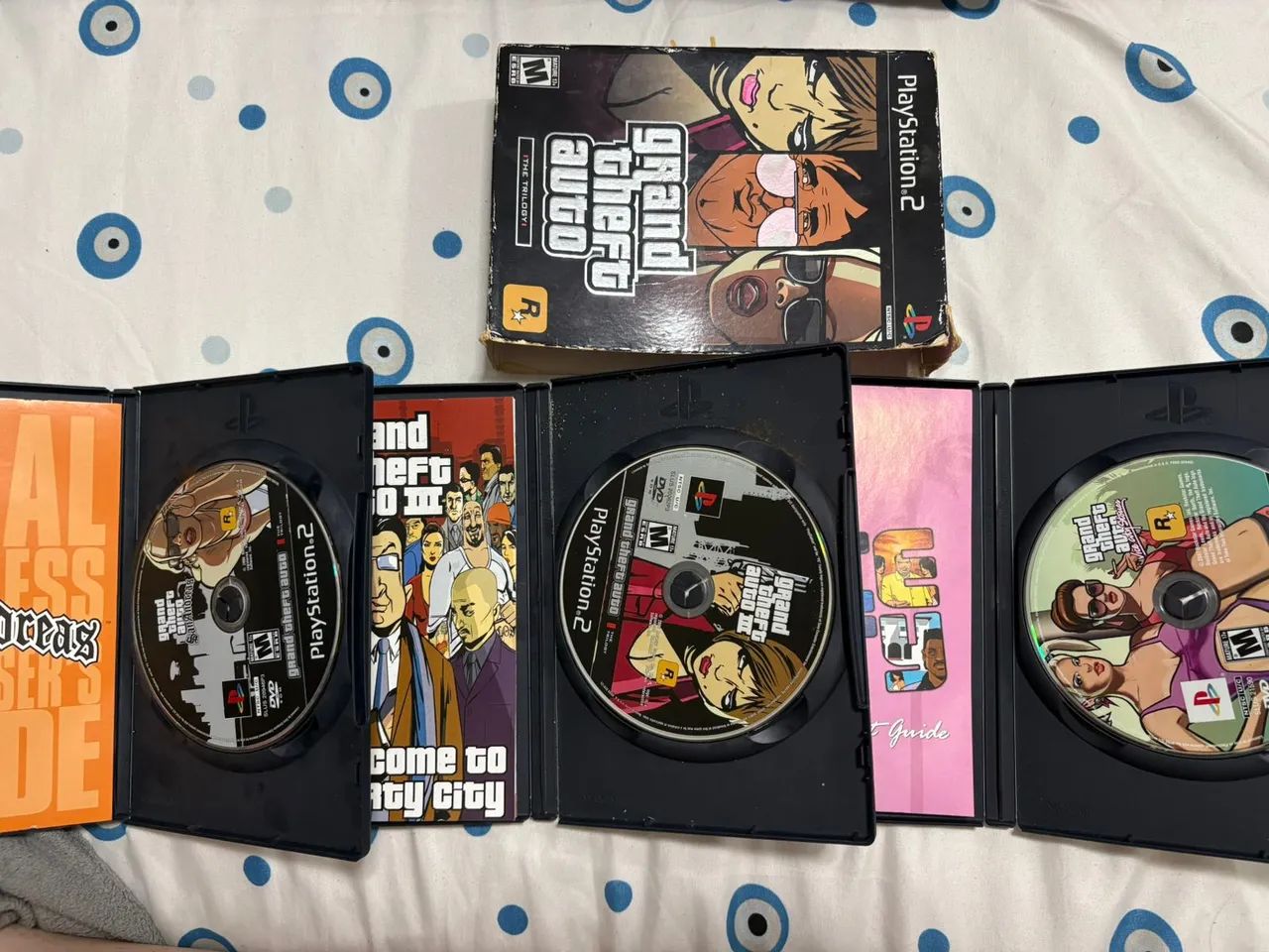 Jogo Trilogy GTA PS2 (box) 