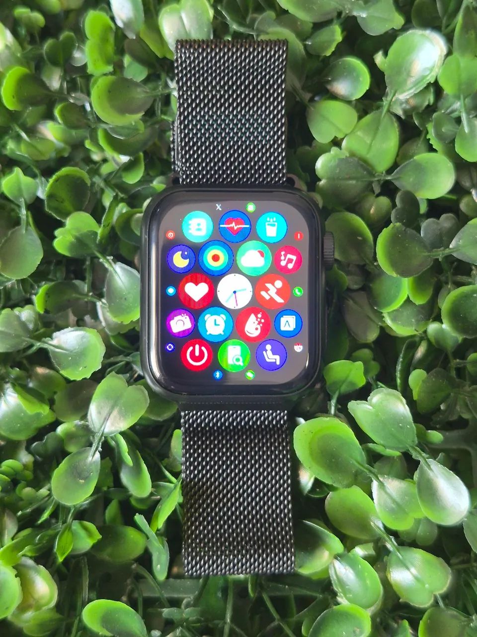 SMARTWATCH MINI 38MM COM 2 PULSEIRAS E ACESSÓRIOS  - Foto 3