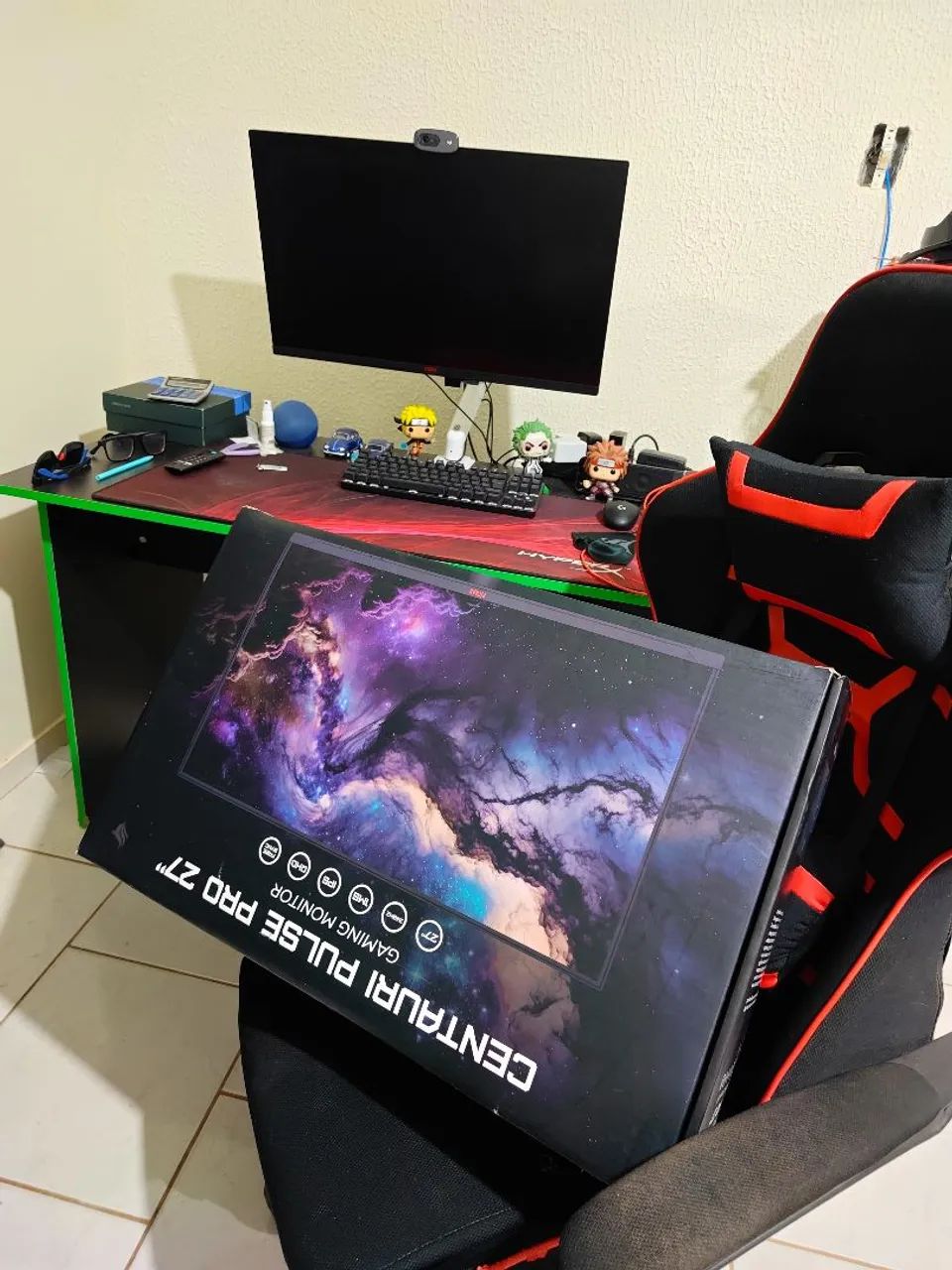 Monitor Gamer Pichau Centauri Pulse Pro 27? IPS 240Hz 1ms + Suporte Articulado ? - Foto 4