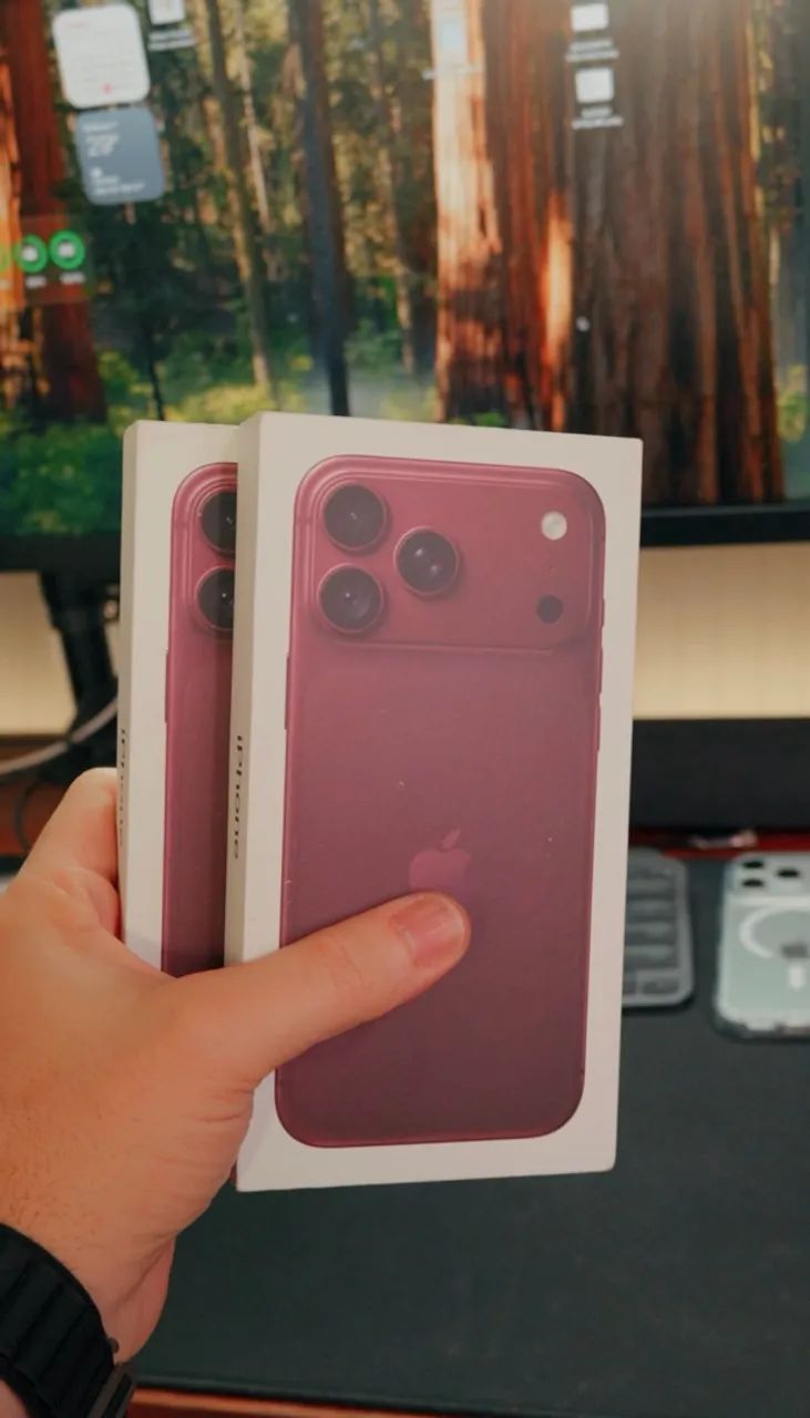 iPhone 18 Pro Max Bordô | 256GB | Lacrado