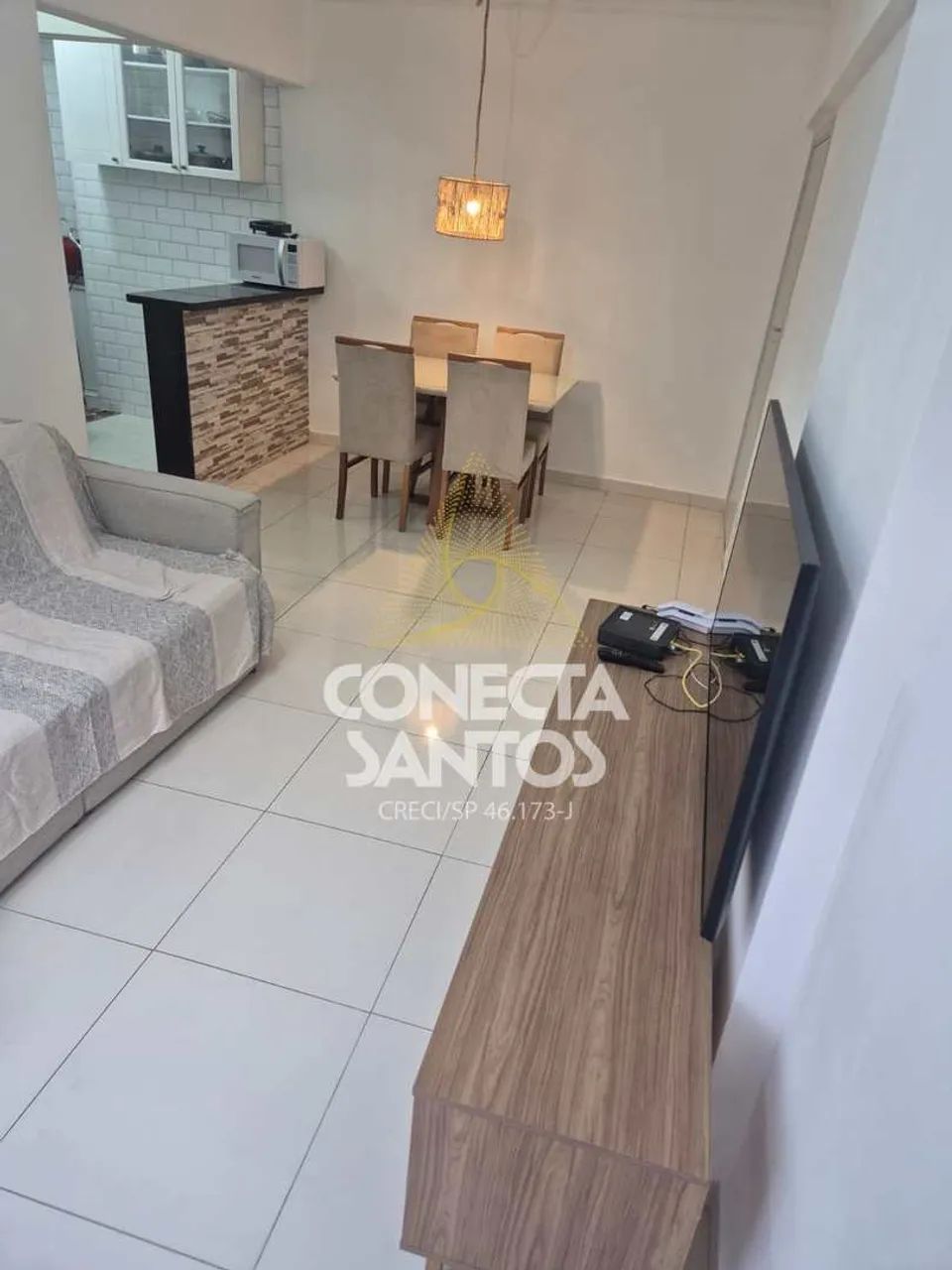 Apto 1 quarto São Vicente - R$ 287 mil, Cod: 1956