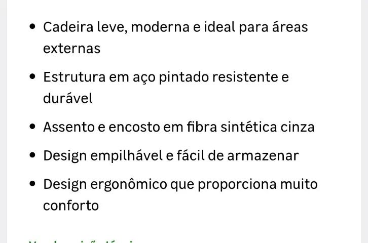 Bancos e cadeiras oportunidade novas . - Foto 5