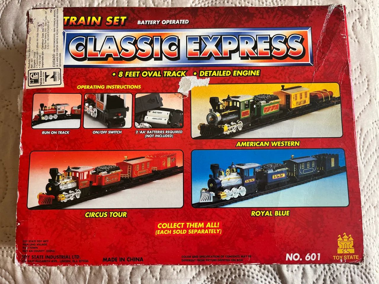 train set classic express - the royal blue - relíquia - Foto 2