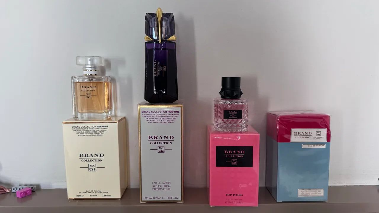 Kit 4 perfumes Brand Collection 