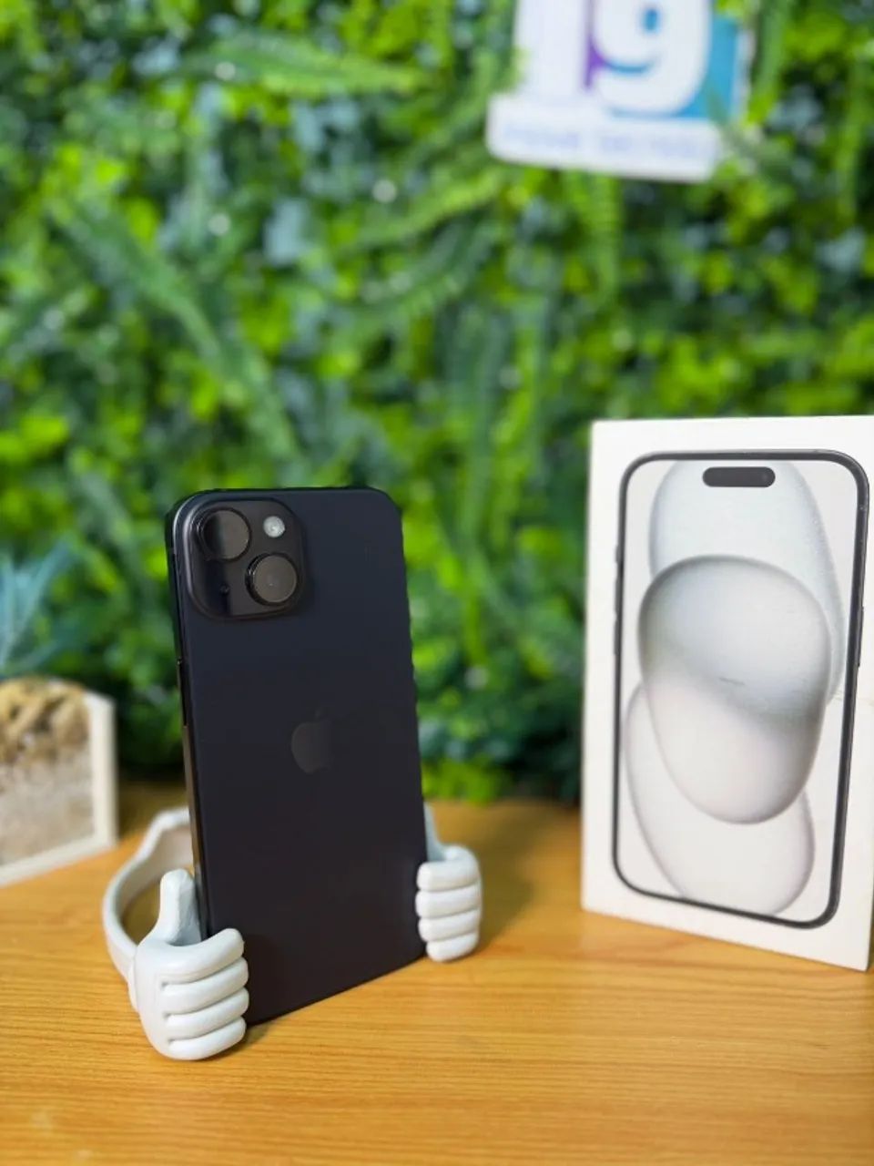 iPhone 15 Anatel   128GB  88% saúde da bateria  358 ciclos de bateria  Cor Preto   Impecáv