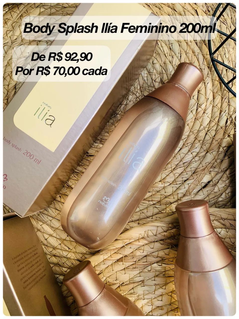 Body Splash Ilía Feminino 200ml