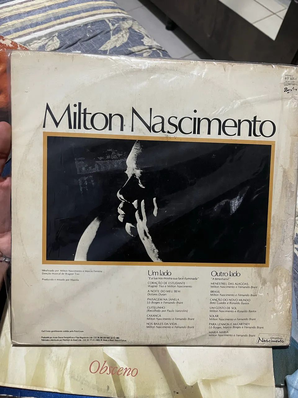 Lp Milton Nascimento ao vivo 