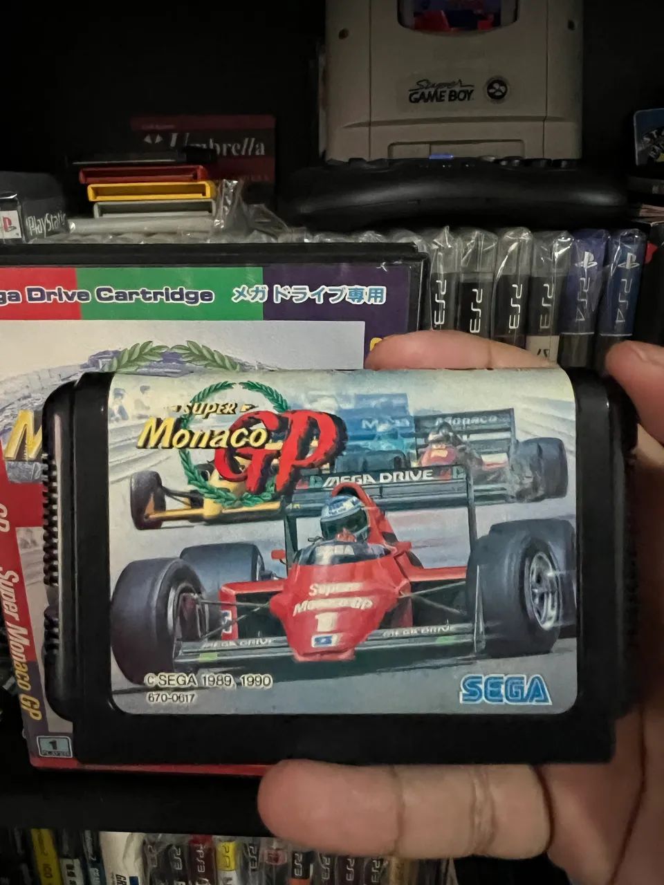 Super Mônaco GP Mega Drive Japonês JP - Foto 2
