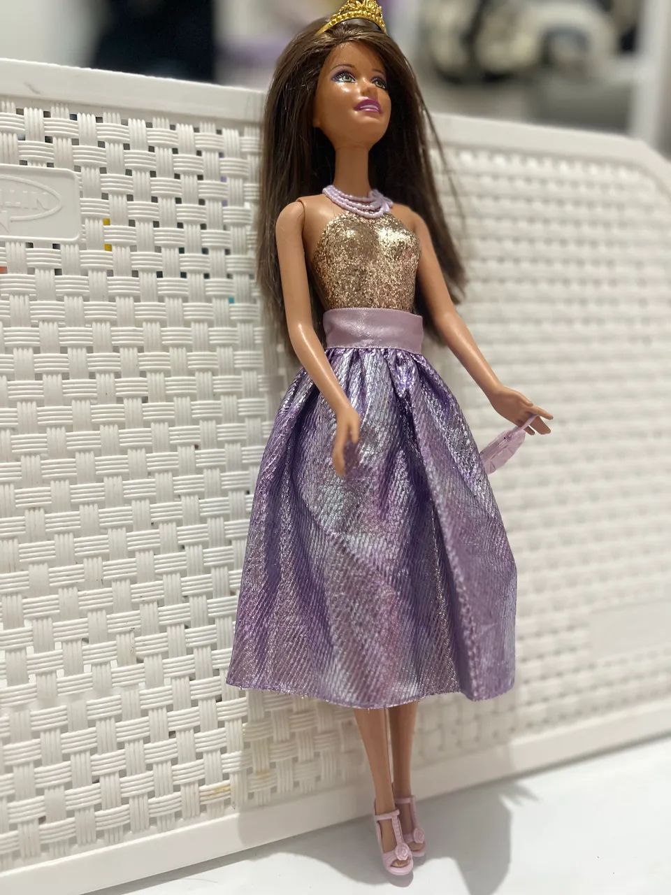 Barbie princesa brilhante com Glitter| 2010 - Foto 3