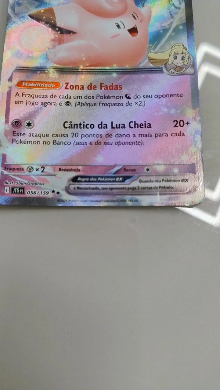 Figurinha Clefairy EX Lilian PS 190 - Foto 3