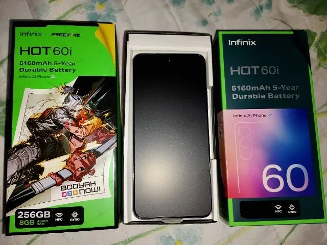 Celular infinix hot 60i novo 