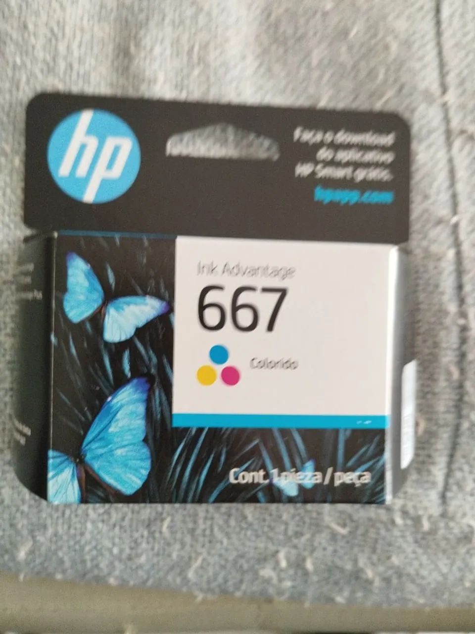 Cartucho de Tinta HP 667 Colorido  - Foto 3