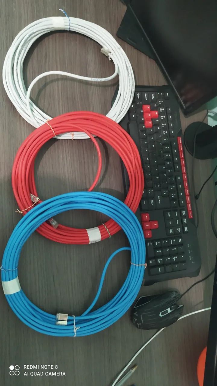 Cabo de Rede CAT.6 e CAT5e 100% Cobre - CHAMA! - Foto 3