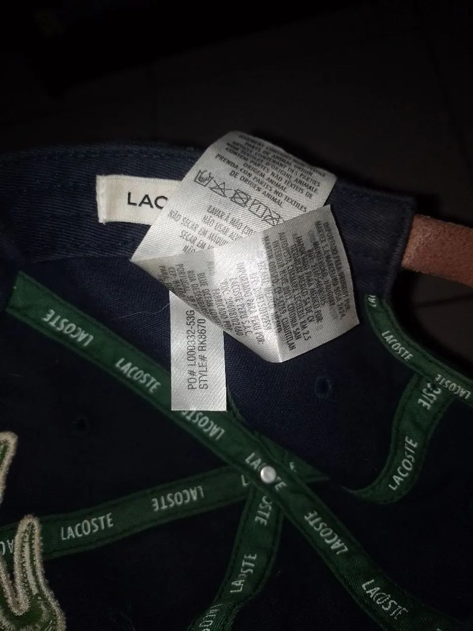 Boné Lacoste big croc - Foto 3