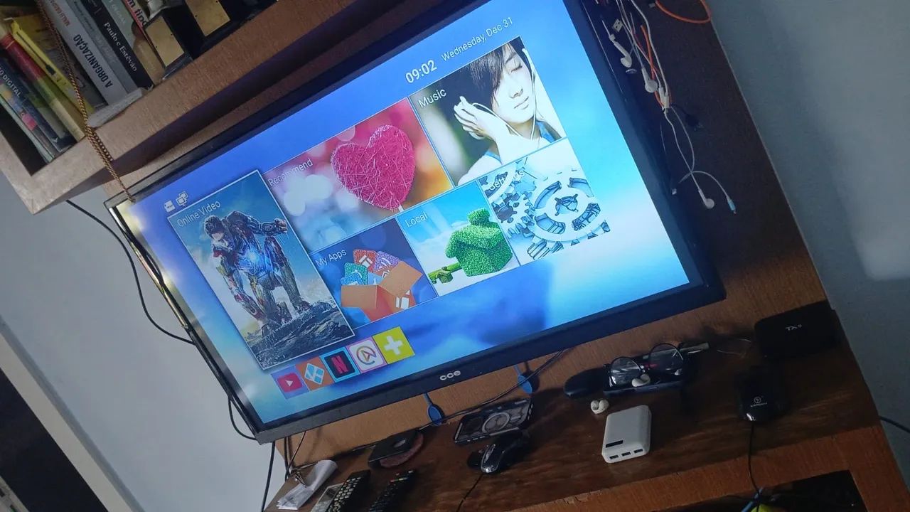 Tv 40 polegadas não é smart imagem perfeita 