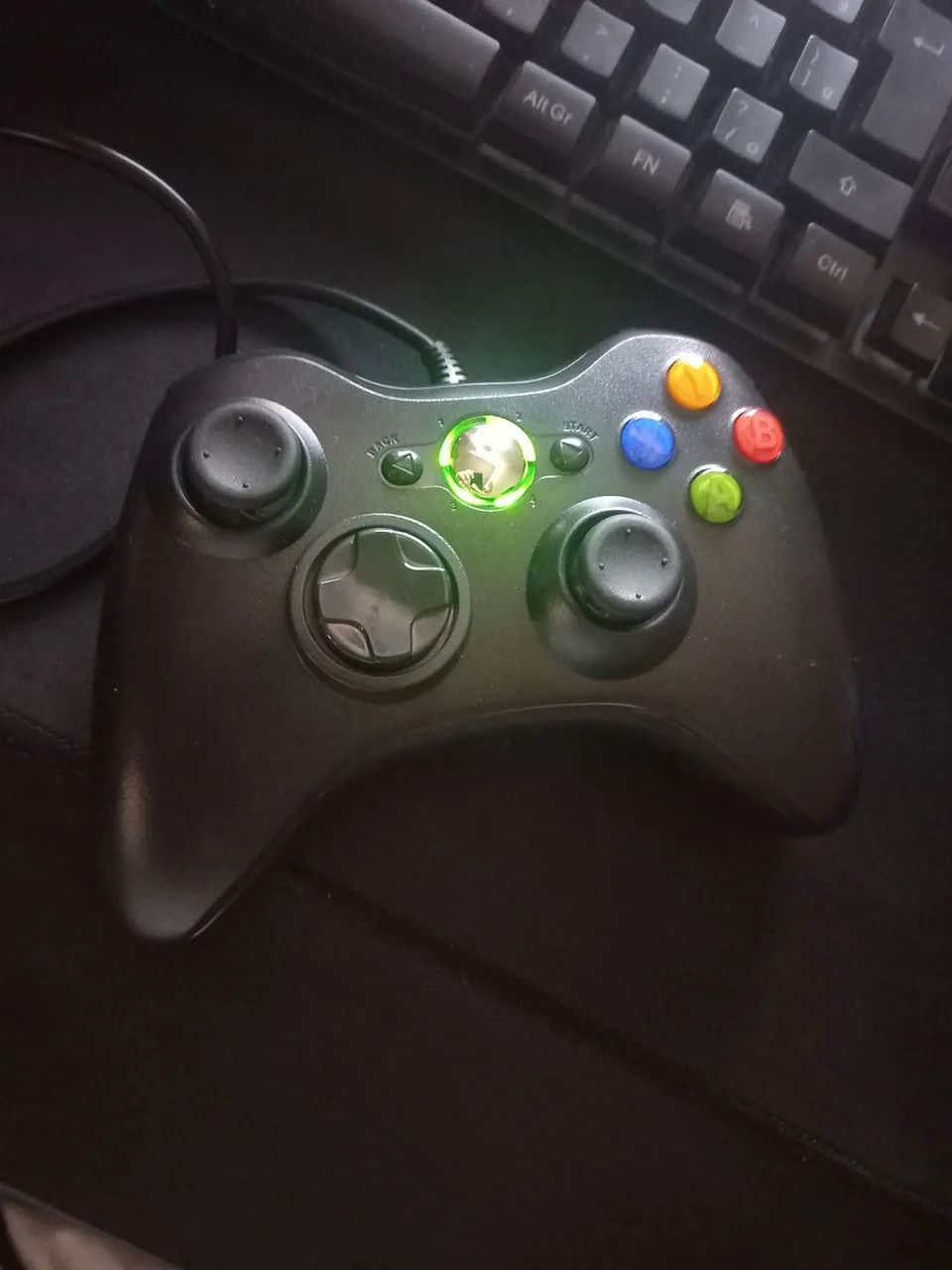 Controle XBOX e PC USB