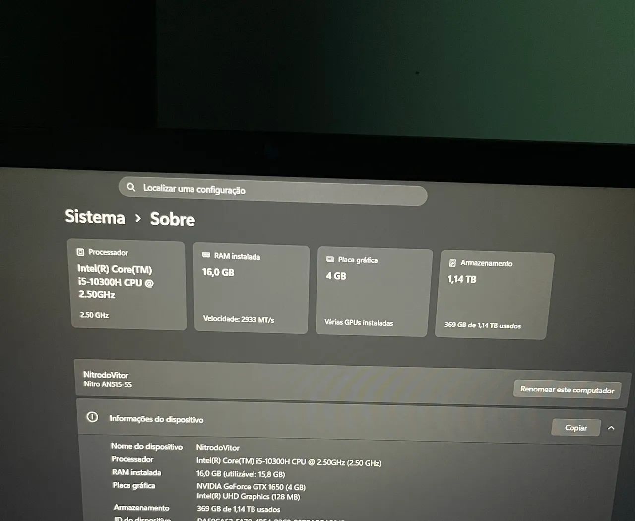 Acer nitro 5  - Foto 2