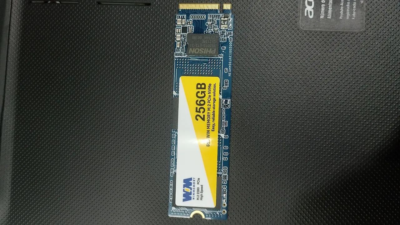 SSD NVME 256gb M2 WinMemory