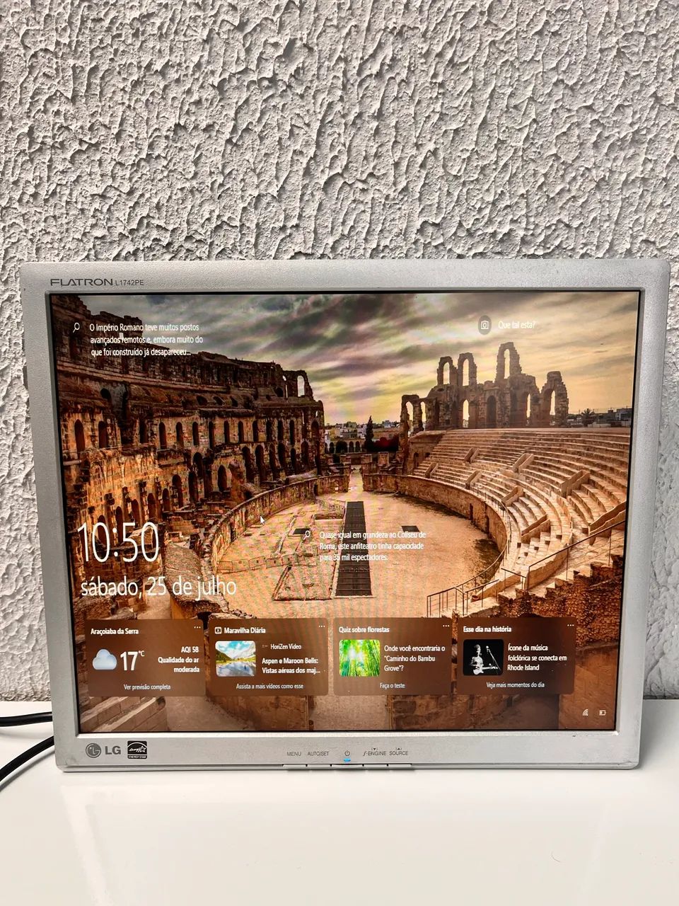 Lote com 6 monitores para pc, funcionando  - Foto 3
