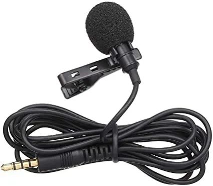 Microfone de Lapela Lavalier 3,5mm para Celular/PC/Câmera - Foto 4