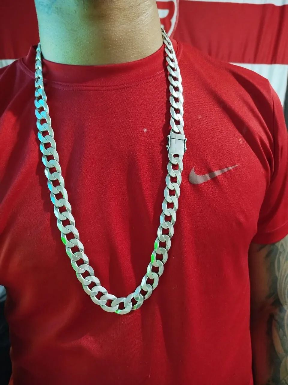 Cordão top prata 250 gramas 16 mm - Foto 2