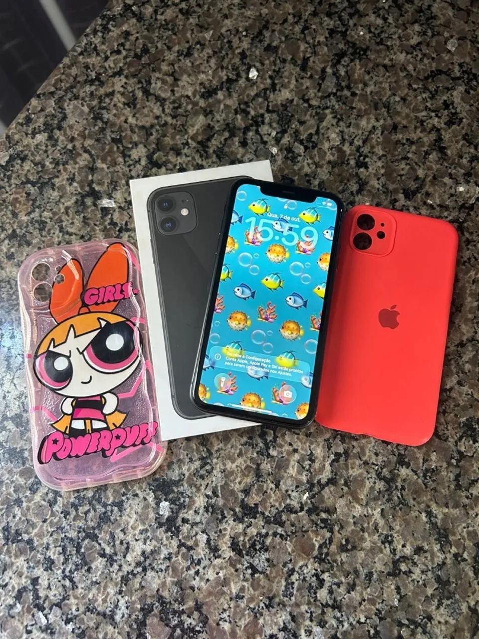 iPhone 11preto impecável,64 gb - Foto 2