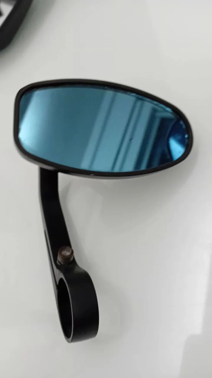 Retrovisor moto ponta de guidão  - Foto 4