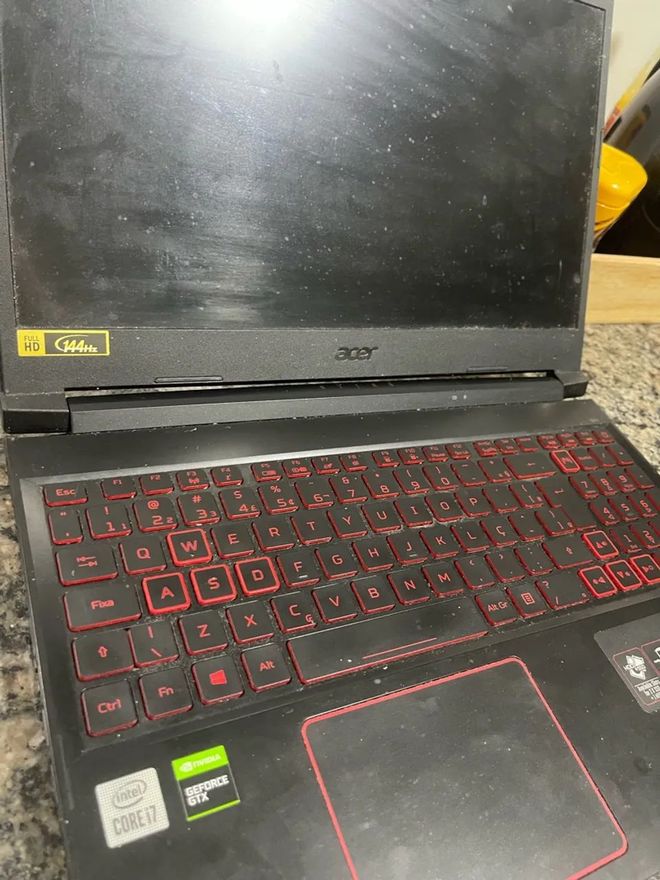 Notebook Acer nitro i7 décima com GTX1060 - Foto 2