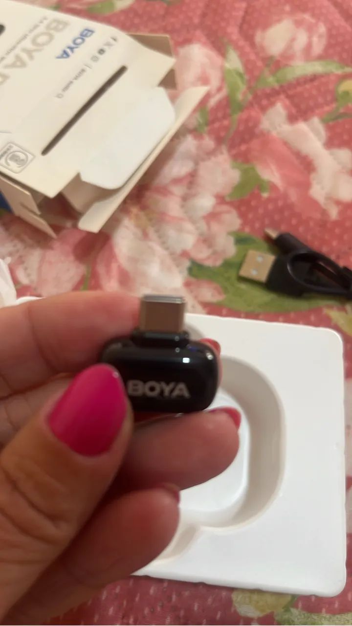 Microfone boya mini  - Foto 2