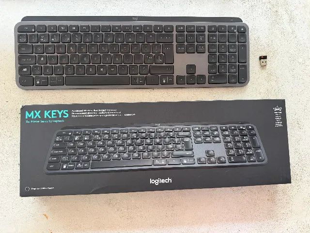 Teclado Logitech MX KEYS sem fio USB - Foto 4