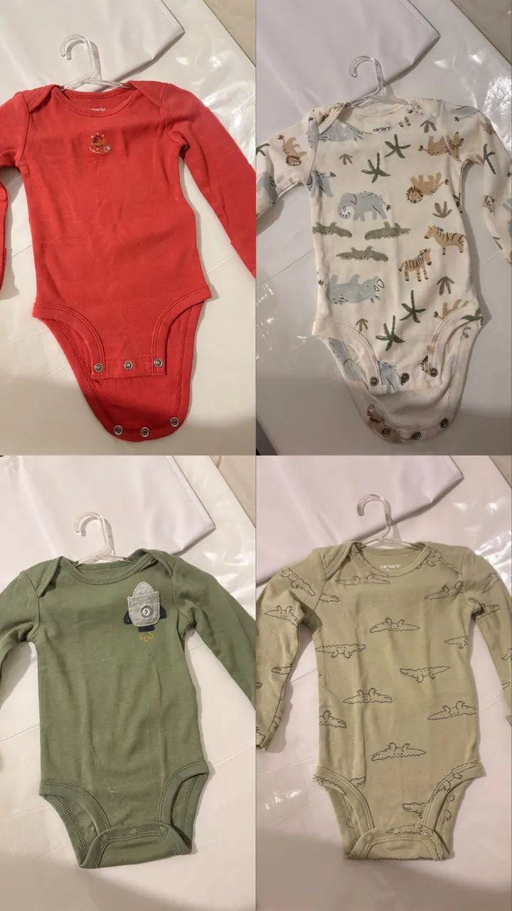 Vendo 10 Peças de Body da Carter?s  - Foto 2
