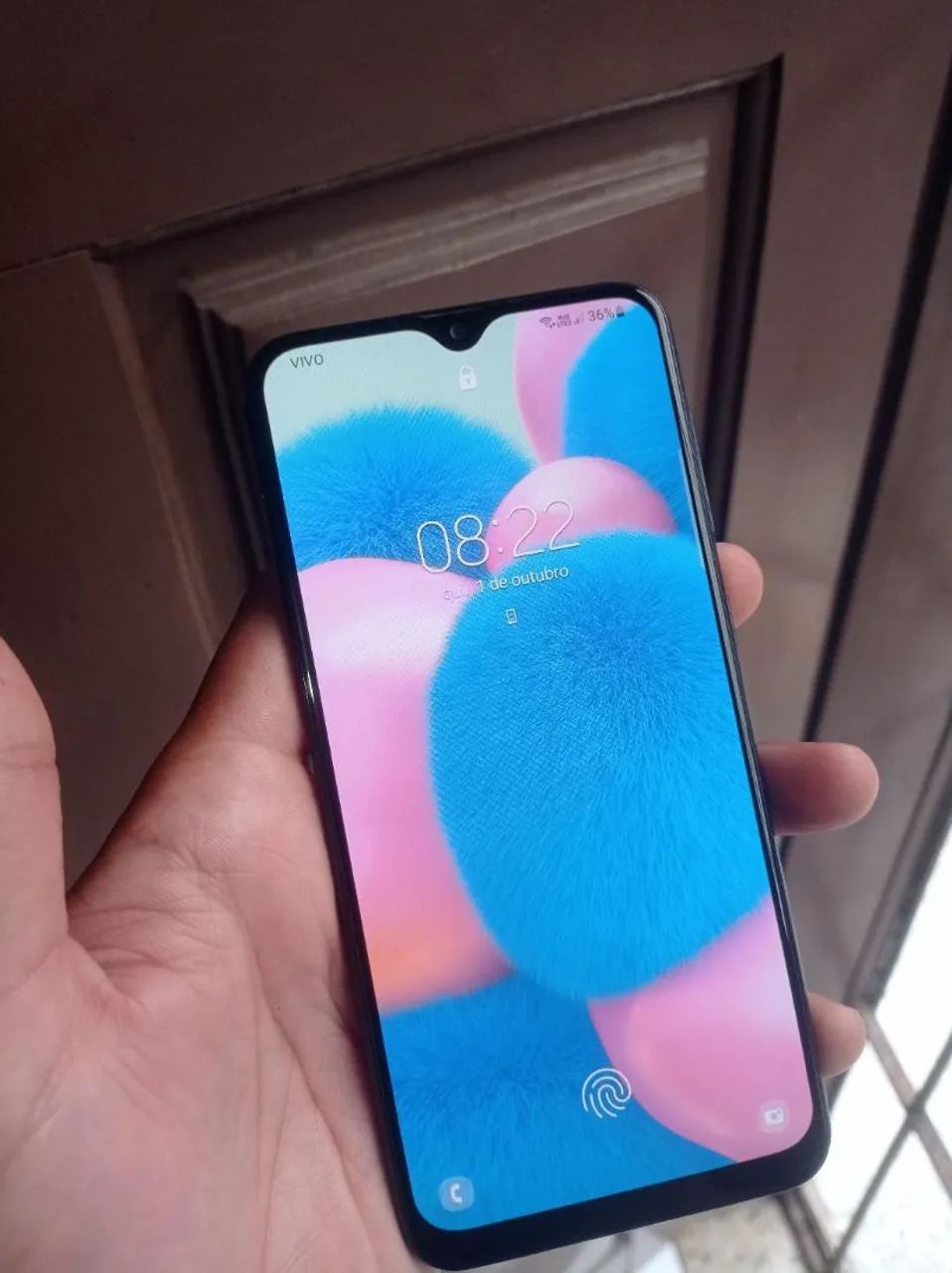 SAMSUNG A30S com pelicula + capinha