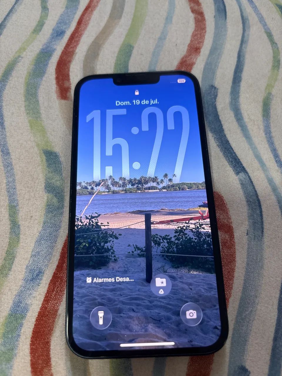 iPhone 13 256 + carregado + fone - Foto 2