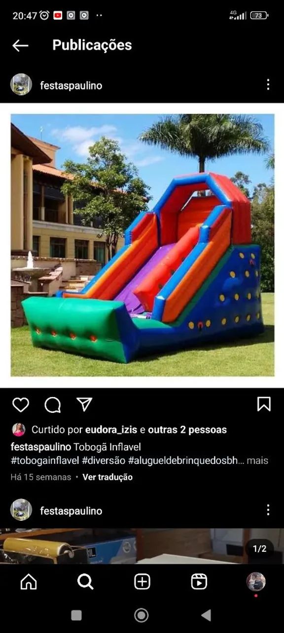 Tobogã inflável  - Foto 2