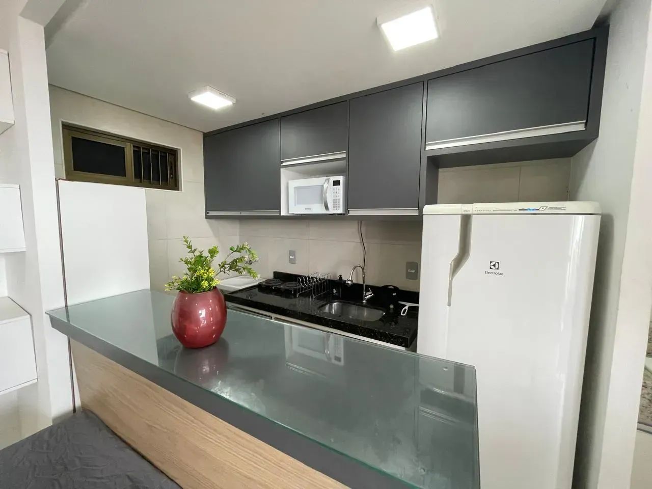 Alugo apartamento estilo Studio, mobiliado, vista mar. - Foto 3