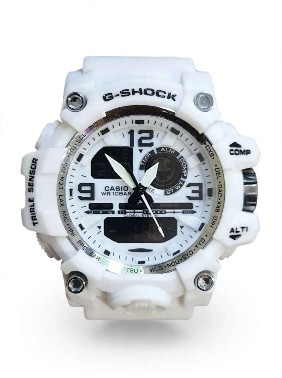 Relógio GSHOK PRETO E BRANCO ?