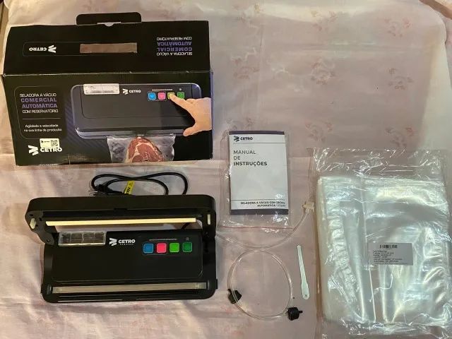 Seladora a Vácuo Comercial Automática Cetro com Reservatório (CPVS 290 R) | 110V | NOVA