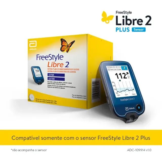Aparelho Leitor de Glicose FreeStyle Libre 2  - Foto 2