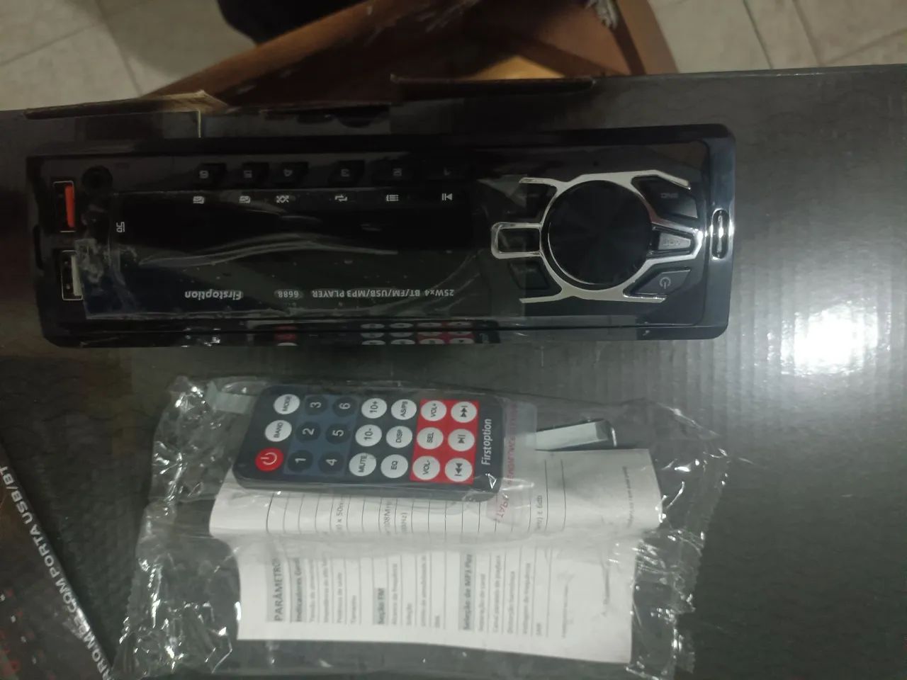 RÁDIO AUTOMOTIVO BT MP3 USB  NA CAIXA  ZERO  - Foto 2
