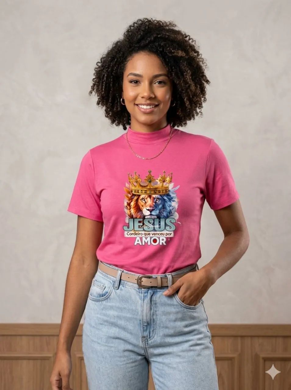 Camiseta estampada feminina  - Foto 3