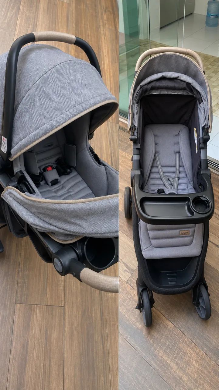 Vende-se carrinho e bebê conforto  - Foto 3