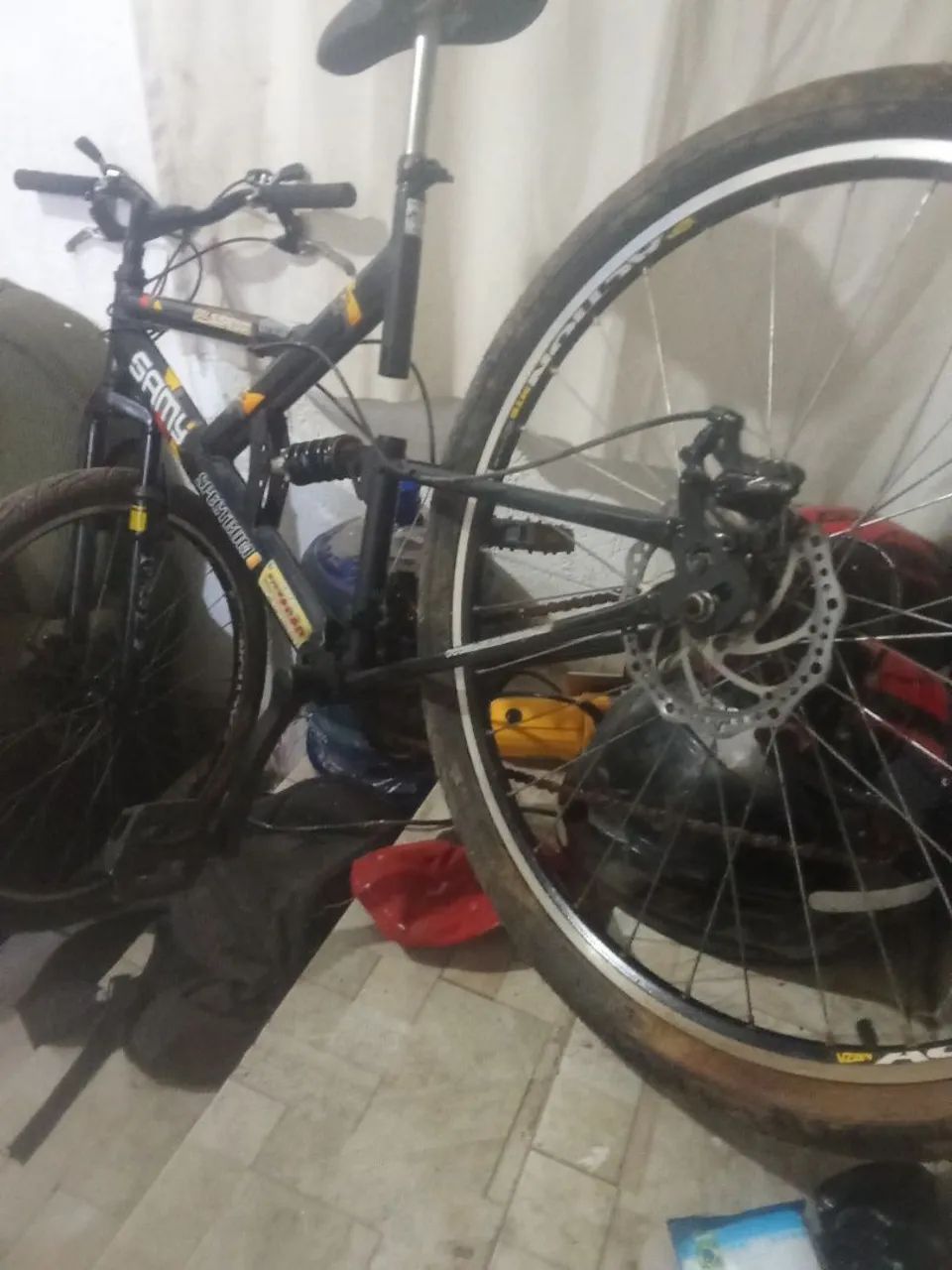 Bicicleta aro 26 freio a disco  - Foto 2