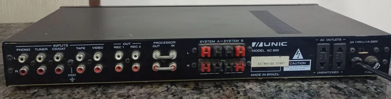 Amplificador de som Ac800 - Foto 4