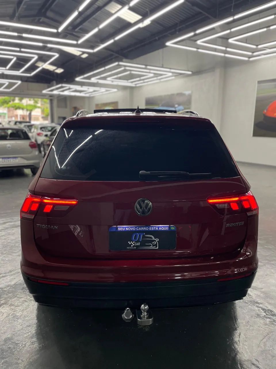 Volkswagen Tiguan Allspac Comf 250 TSI 1.4 Flex 2018 - Foto 8