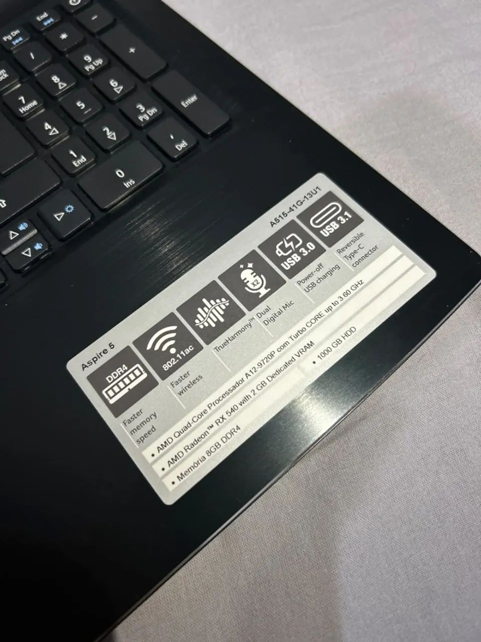 Notbook ACER ASPIRE 5 - Foto 5