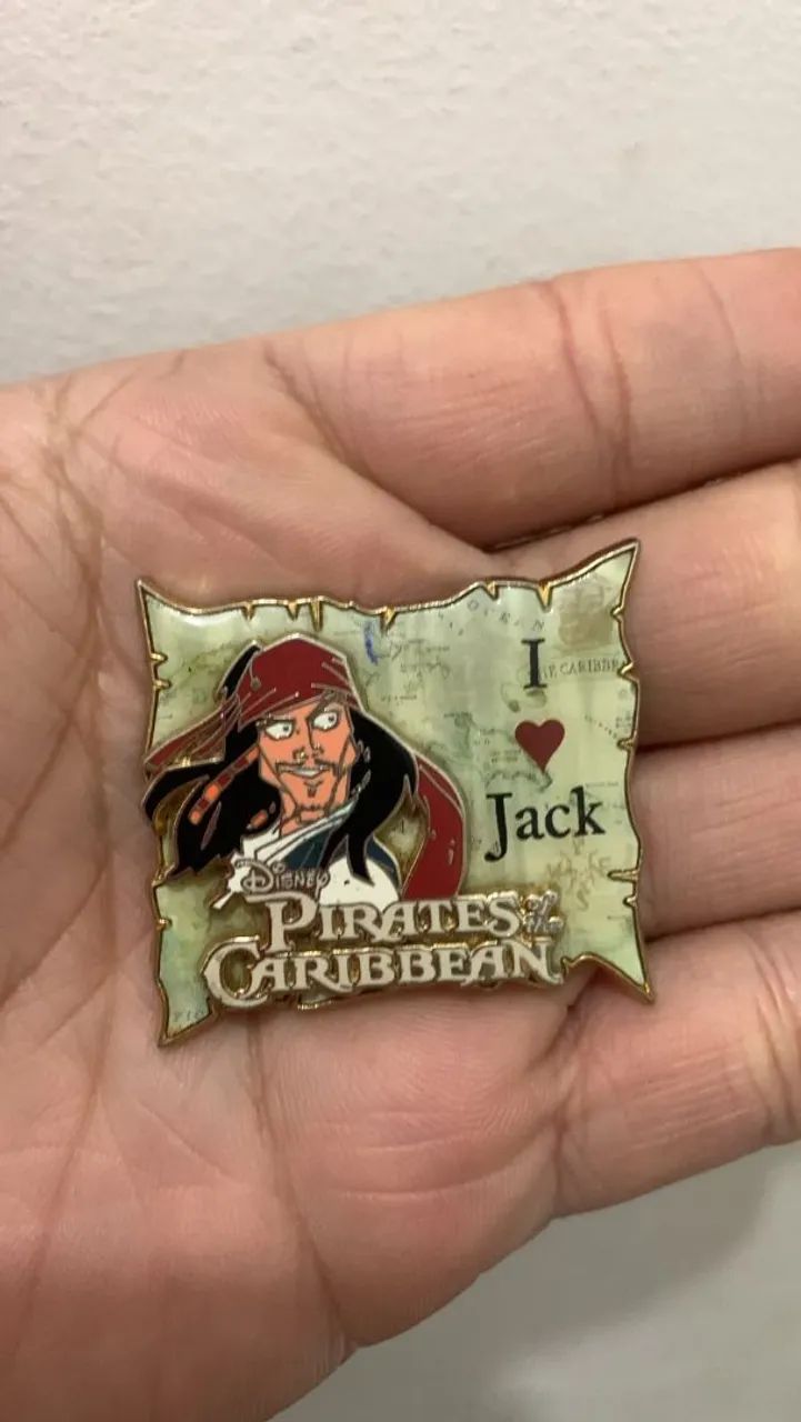 Pin/bottom Piratas do Caribe 