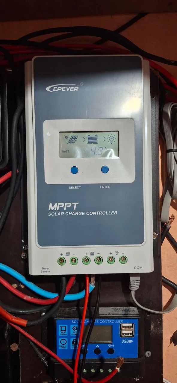 Controlador epever solar 20 amperes 